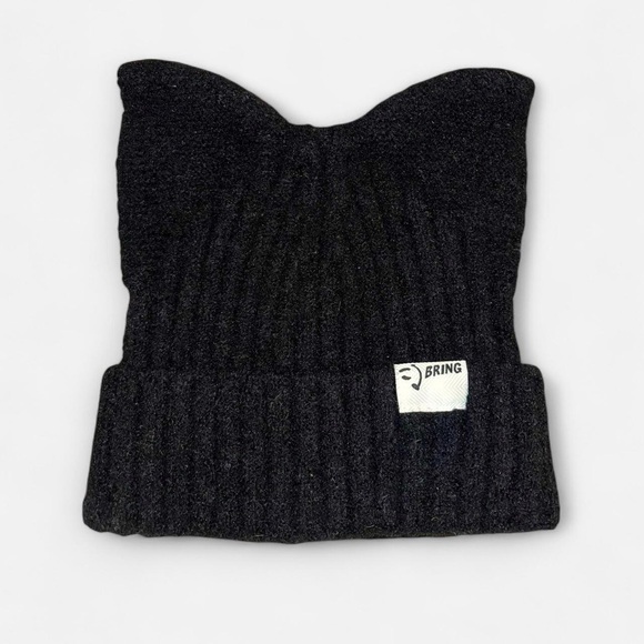 Black Cat Ear Beanie - Picture 2 of 4